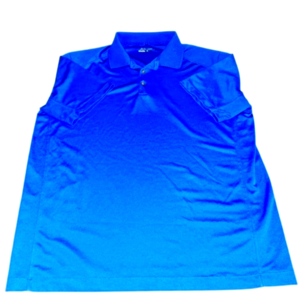 Nike Blue Polo Shirt Lightweight Casual